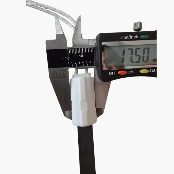 Kvarcen greac za pelet - D17,5x35mm, L90mm, 300W